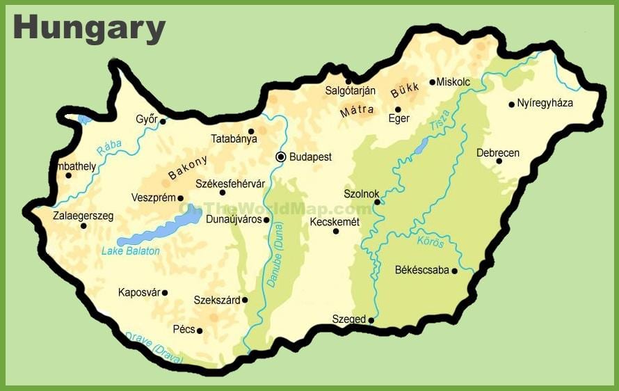 budapesta karti