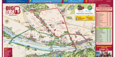 Budimpešta veliki bus tour karti